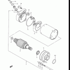 LT250EF 1985-1986 ПУСКОВОЙ ЭЛЕКТРОДВИГАТЕЛЬ