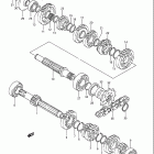 LT250R Quad Racer 1985-1992 Transmission (model h / j / k / l / m / n)