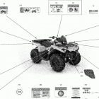Outlander 450 EFI - International - European Communities 09- decals - std