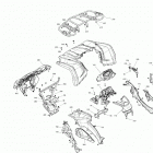 Outlander 450 EFI - North America 09- body - front section - std - dps