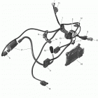 Outlander MAX 6X6 - 450 EFI - North America 10- electric - engine harness and electronic module - 45...