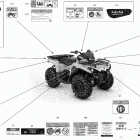 Outlander T 450 EFI - T Regulation 09- decals - dps
