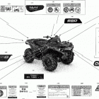 Outlander T 650 EFI - T Regulation 09- decals - pro +