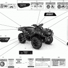 Outlander T 650 EFI - T Regulation 09- decals - xt