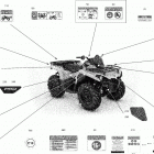 Outlander 450 EFI - International - Non-European Communities 09- decals - pro