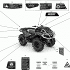 Outlander 650 EFI - XMR - North America 09- decals - xmr