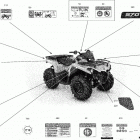 Outlander 570 EFI - STD - International 09- decals - std