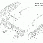 Outlander MAX 6X6 - 1000 EFI - North America 09- cargo - kit cargo wall