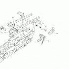 Outlander MAX 6X6 - 1000 EFI - North America 09- frame - rear parts 1