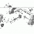 003 - Renegade 1000R EFI - XXC - International - European Communities 05- gear box 1 - 420686565