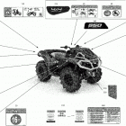 Outlander 650 EFI - XMR - International 09- decals - xmr