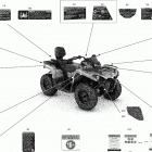 Outlander MAX 450 EFI - North America 09- decals - dps