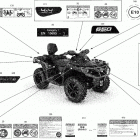 Outlander T MAX 650 EFI - PRO+_XT_XTP - T Regulation 09- decals - pro+