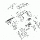 Outlander MAX 570 EFI - North America 09- body - front section - xt