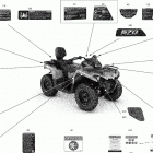 Outlander MAX 570 EFI - North America 09- decals - dps