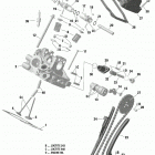 Outlander T MAX 570 EFI - DPS_XT - T Regulation Головка цилиндров задняя часть