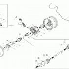 Outlander 1000R EFI - XMR - International - Non-European Communities 08- rear drive - common parts