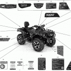 Outlander MAX 1000R EFI - North America 09- decals - ltd