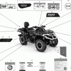 Outlander MAX 1000R EFI - XTP_LTD - International - Non-European Communities 09- decals - xtp