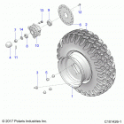 ACE 150 EFI MD (A21HAB15N2) Wheels, front tire and brake disk - a21hab15n2 (c101426-...