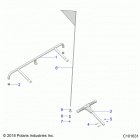 ATV RGR 150 EFI MD (A21HZB15N1/N2) Body, bumper, rear, flag, and pass handle - a21hzb15n1  ...