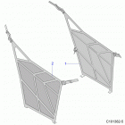 ATV RGR 150 EFI MD (A21HZB15N1/N2) Body, side nets - a21hzb15n1  /  n2 (c101382-5)
