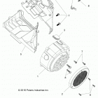 ATV RGR 150 EFI MD (A21HZB15N1/N2) Engine, fan cover and shroud comp - a21hzb15n1  /  n2 (1...