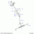 ATV RGR 150 EFI MD (A21HZB15N1/N2) Steering, steering asm. - a21hzb15n1  /  n2 (c101420)