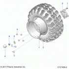 ATV RGR 150 EFI MD (A21HZB15N1/N2) Wheels, rear - a21hzb15n1  /  n2 (c101426-2)