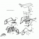 OUTLAW 110 (A21YAK11B6/B7/N6/N7) Body, cab and seat - a21yak11b7  /  b6  /  n7  /  n6 (49...