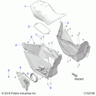 OUTLAW 70 Body, seat and footwells - a21hbb07a3  /  a7  /  b3  /  ...