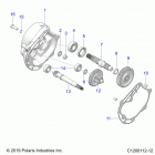 OUTLAW 70 Drive train, gear box - a21hbb07a3  /  a7  /  b3  /  b7 ...
