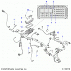 OUTLAW 70 MD Electrical, wire harness and fuses - a21hbb07n3  /  n7 (...