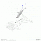 OUTLAW 70 MD Suspension, rear shock - a21hbb07n3  /  n7 (c102119)