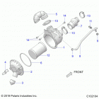 OUTLAW 70 MD (A21HBB07N3/N7) Engine, air intake - a21hbb07n3  /  n7 (c102104)