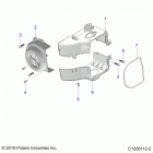 OUTLAW 70 MD (A21HBB07N3/N7) Engine, fan cover and shroud - a21hbb07n3  /  n7 (c12061...