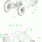 PHOENIX 200 (A21YAP20A4/N4/CA4) Body, decals - a21yap20a4  /  n4  /  ca4 (a00050)
