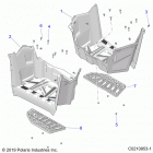 SCRAMBLER XP Body, footwells - a21sge95fk  /  s95ck  /  s95fk (c02109...