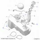 SCRAMBLER XP Body, fuel tank - a21sge95fk  /  s95ck  /  s95fk (c10220...