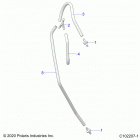 SCRAMBLER XP Body, fuel tank venting - a21sge95fk  /  s95ck  /  s95fk...