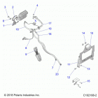 SCRAMBLER XP Electrical, horn and license plate bracket- a21sge95fk  ...