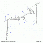 SCRAMBLER XP Suspension, stabilizer bar - a21sge95fk  /  s95ck  /  s9...