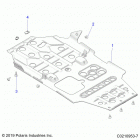 SCRAMBLER XP 1000 55 Body, skid plates - a21sge95fk  /  s95ck  /  s95fk (c021...
