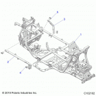 SCRAMBLER XP 1000 55 Chassis, main frame - a21sge95fk  /  s95ck  /  s95fk (c1...