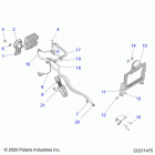 SCRAMBLER XP 1000 55 Electrical, horn and license plate bracket - a21sge95fk ...