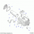 SCRAMBLER XP 1000 S 55 Engine, air intake - a21sge95ak (c102350)