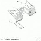 SPORTSMAN Body, rear cab - a21sle95fg  /  s95cg  /  s95fg (c102076...
