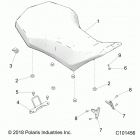 SPORTSMAN Body, seat - a21sle95fg  /  s95cg  /  s95fg (c101456)