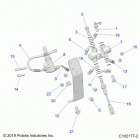 SPORTSMAN Brakes, valve system - a21sle95fg  /  s95cg  /  s95fg (c...