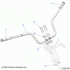 SPORTSMAN Steering, handlebar and controls - a21sle95fg  /  s95cg ...